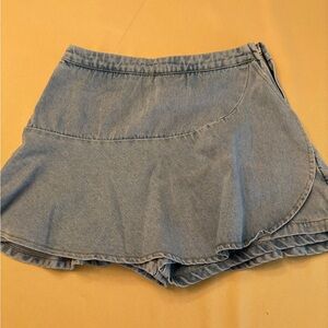 Day + Moon Blue Denim Skort | NWT
